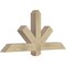 Ekena Millwork Kennewick Rough Sawn Timber Gable Bracket, Douglas Fir, 48"W x 22"H x 4"D x 4"F, 11/12 Pitch GBW048X22X0404KEN00RDF - alternate 5